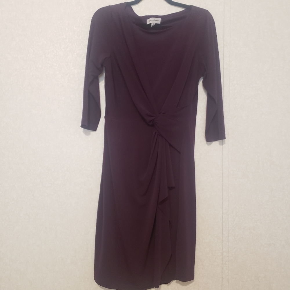 SHELBY & PALMER...PURPLE DRESS SIZE:10